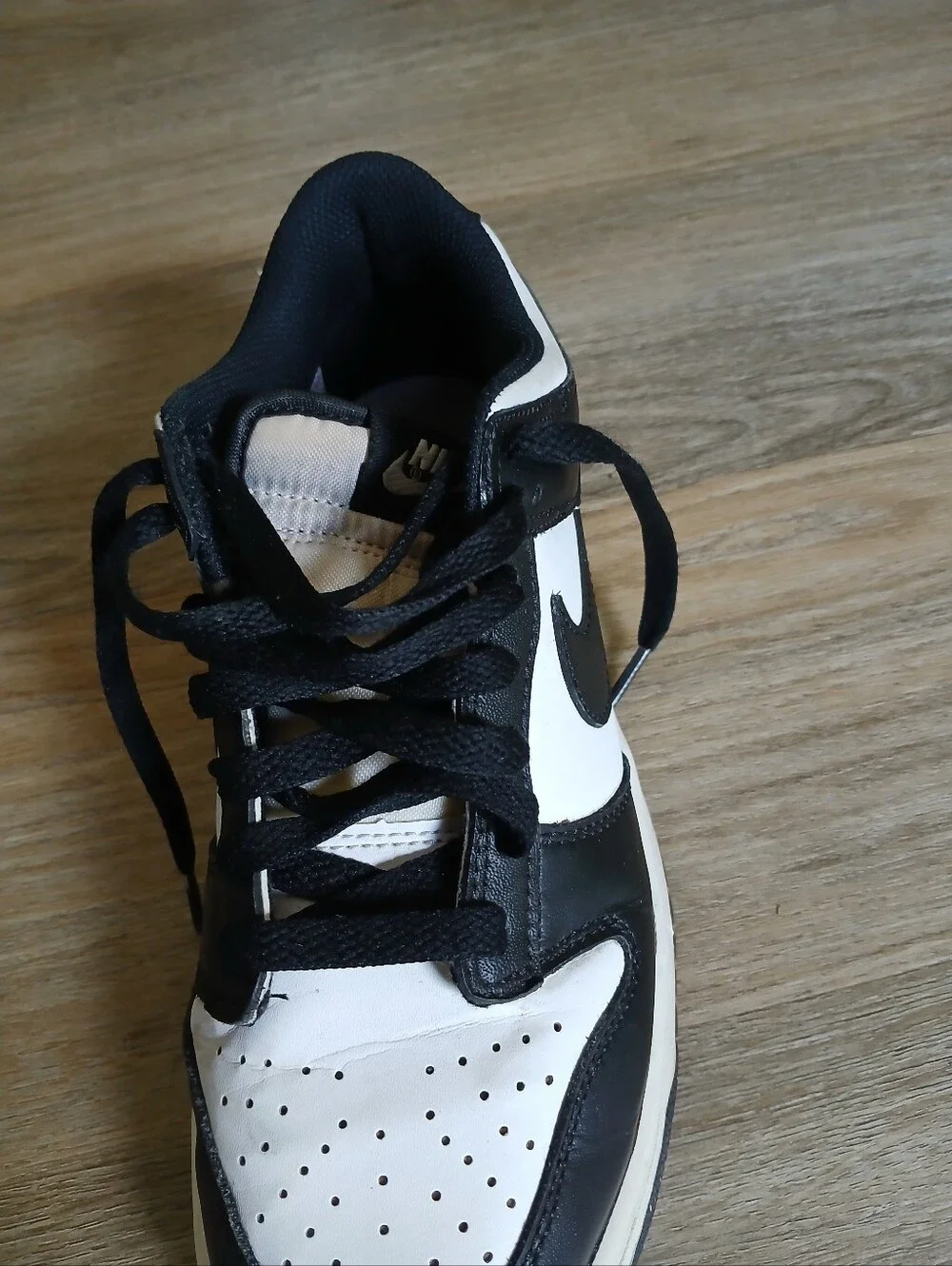 Nike Dunk Low Black White Panda CW1590-100 Youth Size 7Y
